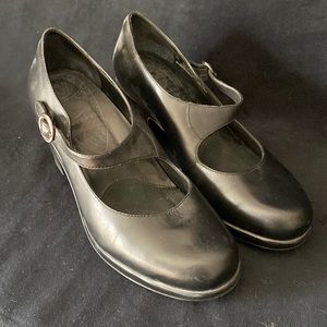 Dansko Mary Jane buckle heels